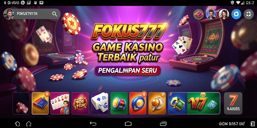 Tampilan menarik dari gameplay FOKUS777 yang mengasyikkan.