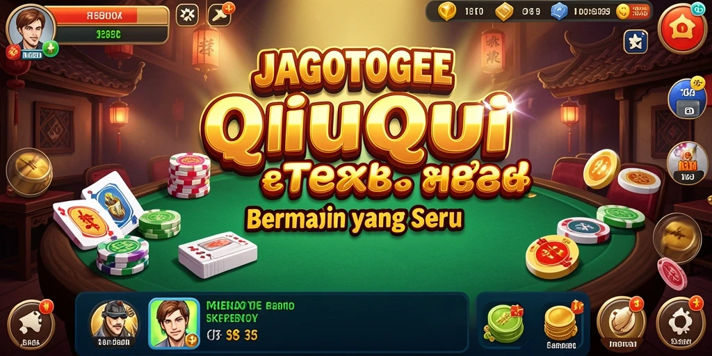 Screenshot gameplay QiuQiu menampilkan aksi seru di JAGOTOGEL.