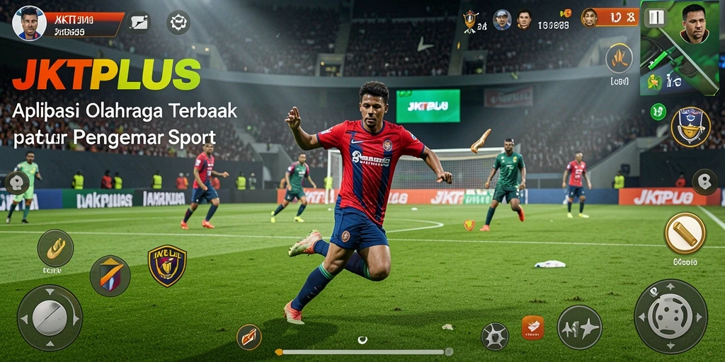 Tampilan menarik dari gameplay JKTPLUS yang interaktif.