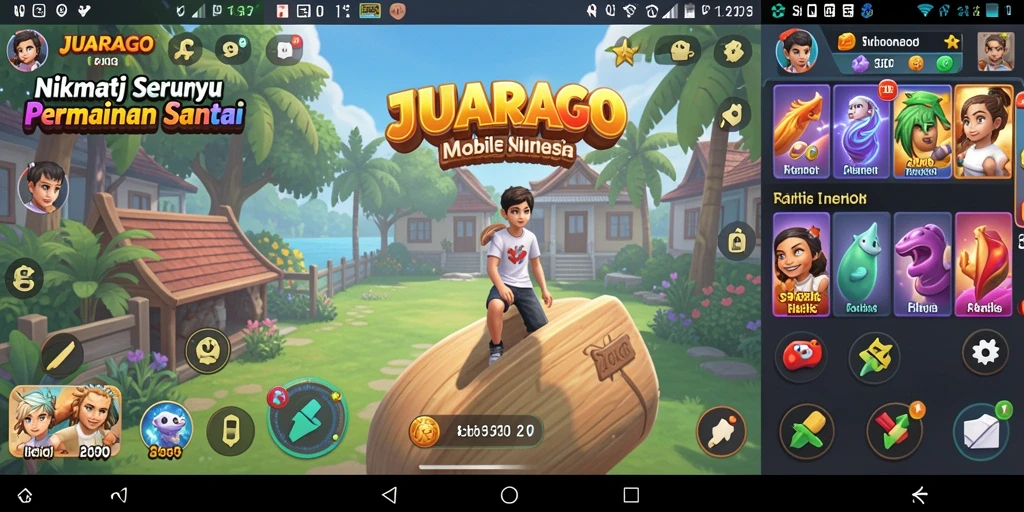 Tangkapan layar gameplay JUARAGO yang menampilkan tantangan seru.