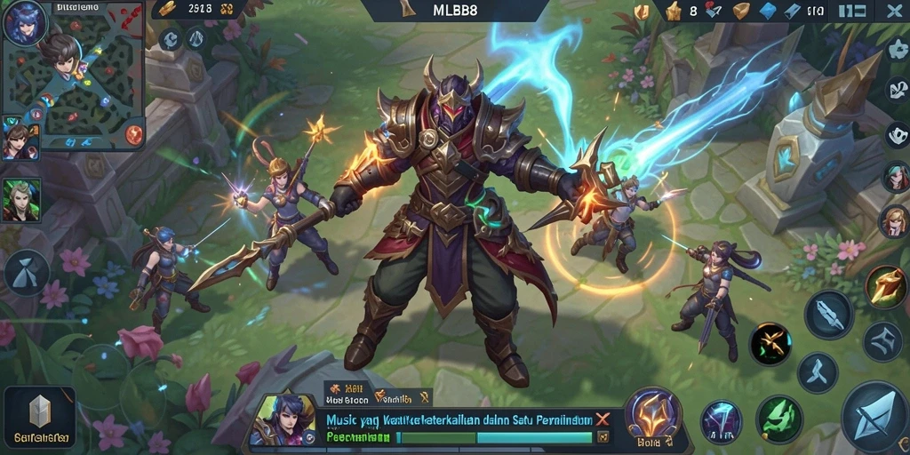 Tampilan gameplay MLBB8 yang seru dan mengasyikkan.