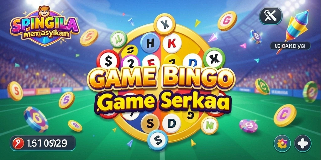 Tampilan gameplay SPINGILA yang menarik dan seru saat bermain Bingo.
